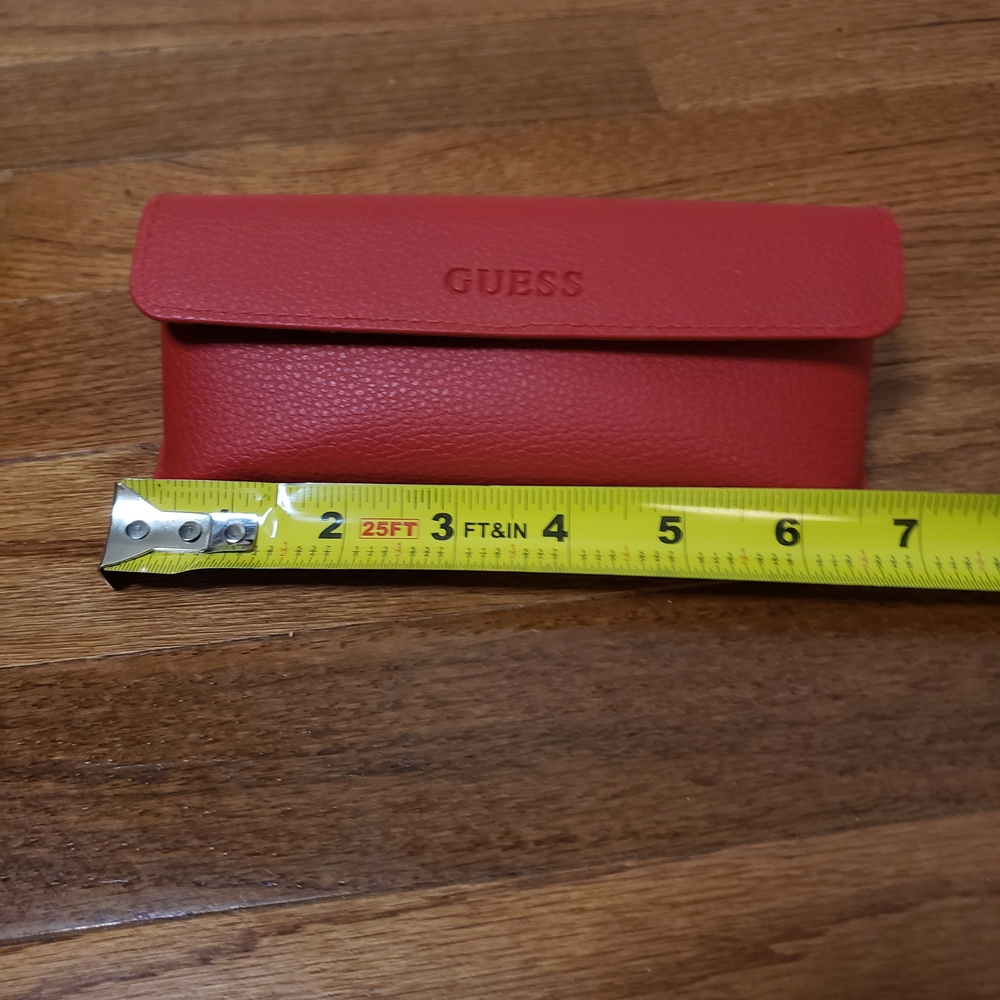 Guess Red Glasses Fashionable Accessory